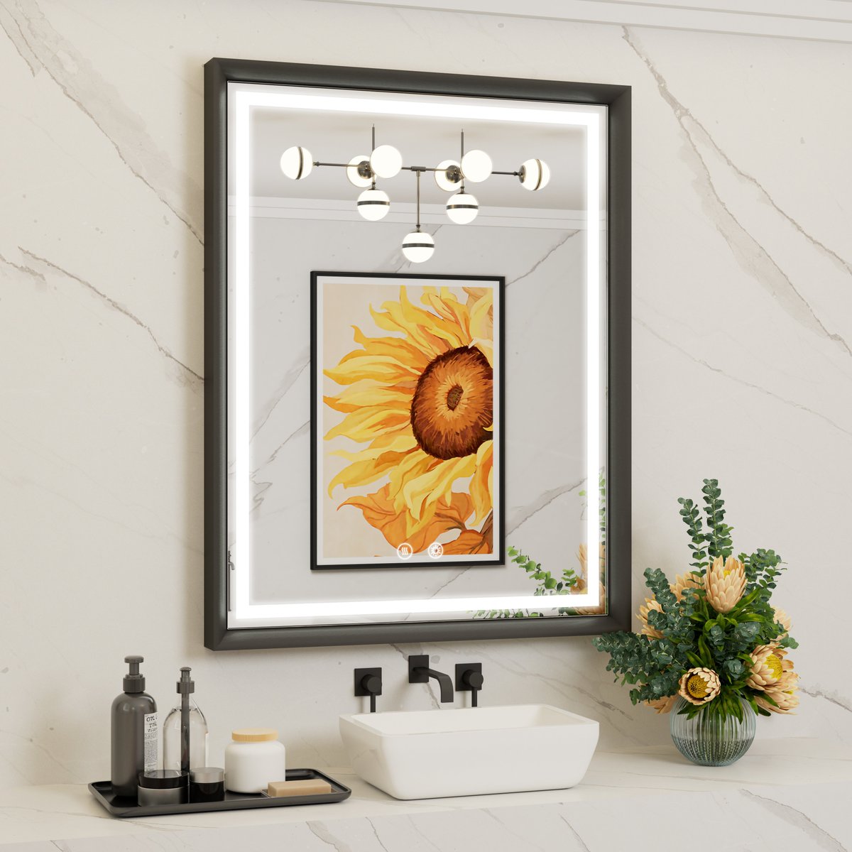 JSneijder2024's tweet image. Revamp your bathroom with our 24x32 Black / Gold Framed LED mirror! 
✅ 3 Color Temperatures
✅ Anti-fog tech 
✅ Aluminum Alloy Metal
🎉 Now ONLY $89.99 🎉
Don’t miss out—click to bring home this game-changer today!
#BathroomTech #LEDLighting #AmazonPrime
amazon.com/dp/B0CQLLBS7X