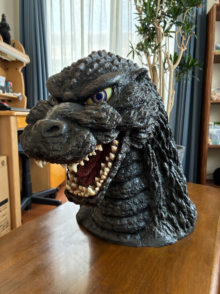 希少 M1号 ゴジラ ヘッド ビオランテ バージョン 1/1 プロップ No.7
