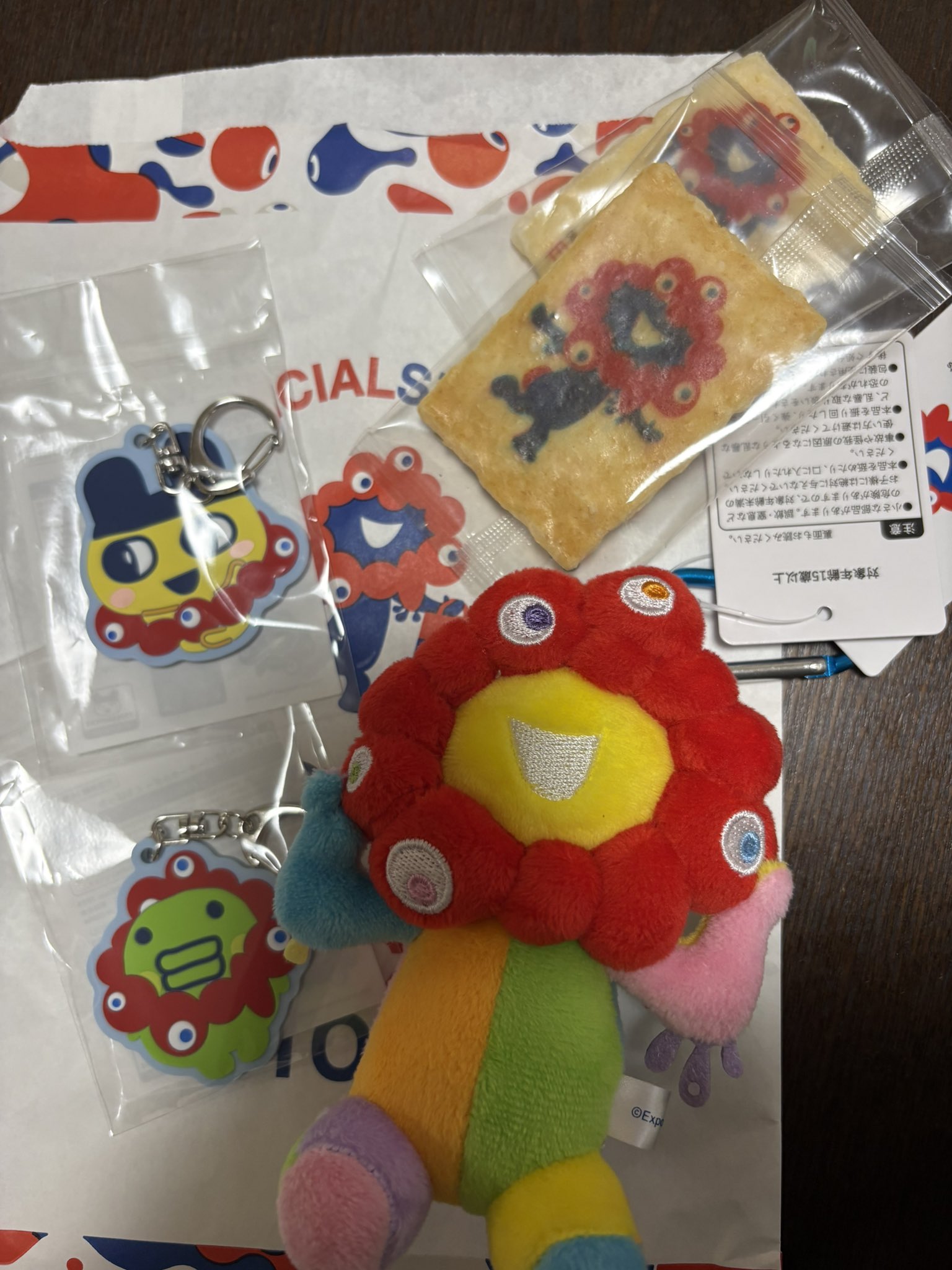 万博 まめっち たまごっち ミャクミャク マスコット まめっち くち