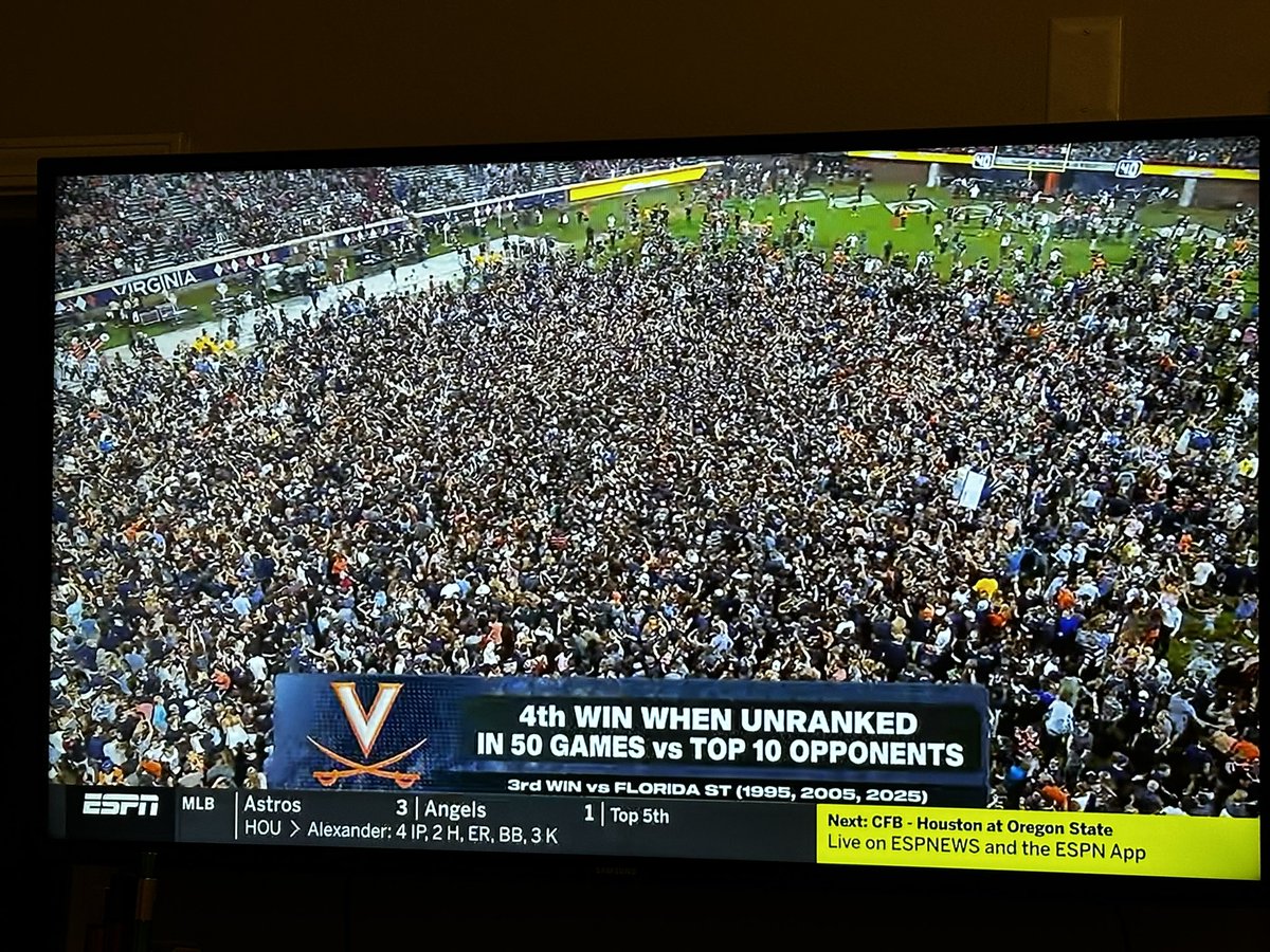 Congrats to Coach Elliott and the UVA football team. That was a GREAT GAME!! <a href="/UVAFootball/">Virginia Football</a>