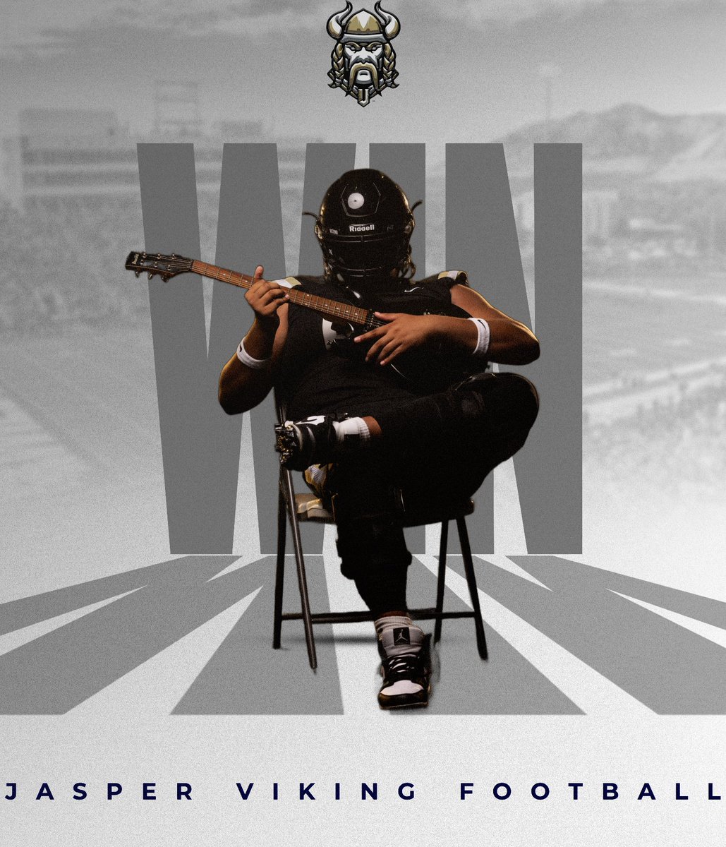 The Vikings get the win at home!! Great Job Vikes!!! Thank you Jasper for Showing Up!!!⚔️🖤💛🖤⚔️
#JHS #6-0 #JasperVsEverybody #GoVikes