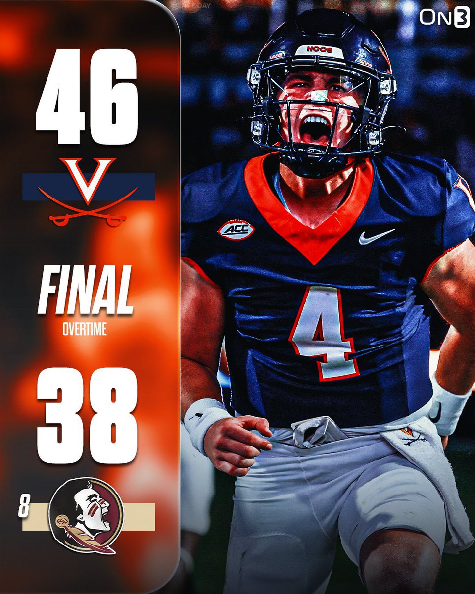 And we did it wearing the classics 🔷⚔️🔶 <a href="/UVAFootball/">Virginia Football</a> <a href="/UVA/">UVA</a> Great win!