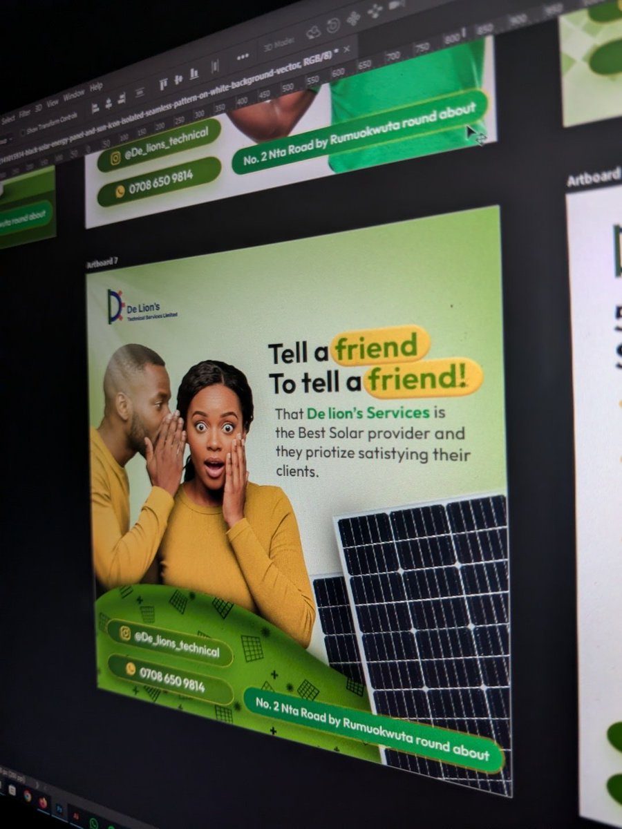 Rexdesigne's tweet image. The first frame from Pinterest,
Second frame is the outcome of my design