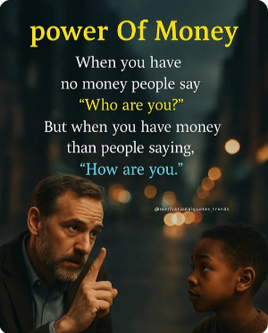 cma_olivia's tweet photo. 💰✨ Money changes conversations from “Who are you?” to “How are you?” 🤔➡️😊 https://t.co/ukisQpbUu6
