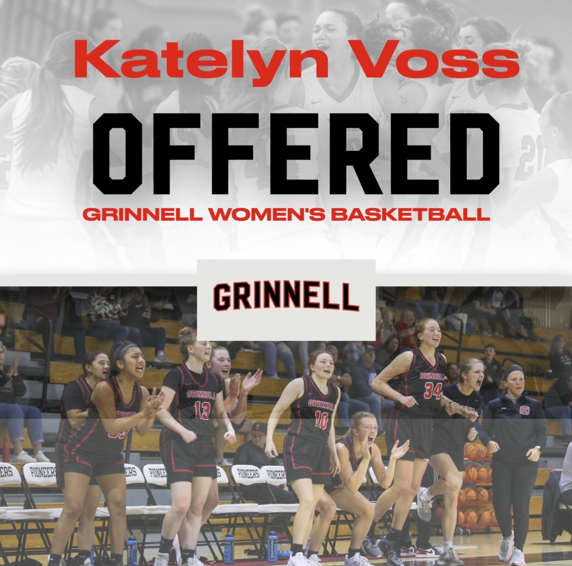Beyond excited to announce I’ve received an offer to play basketball from <a href="/GrinnellWBB/">GC Women's Hoops</a> ! Thank you Coach Harrold <a href="/CoachD_20/">Dana Harrold</a> and Coach Foster <a href="/JaxsonF3/">Jaxson Foster</a> for the opportunity! Go #GrinnellPioneers! <a href="/IGB17uS40/">IGB 17U S40 Unruh</a> <a href="/lanfr0t/">Jon Unruh</a> <a href="/LakotaWestGB/">Lakota West Girls Basketball</a> <a href="/LWJayChadwell/">Coach Jay Chadwell</a>