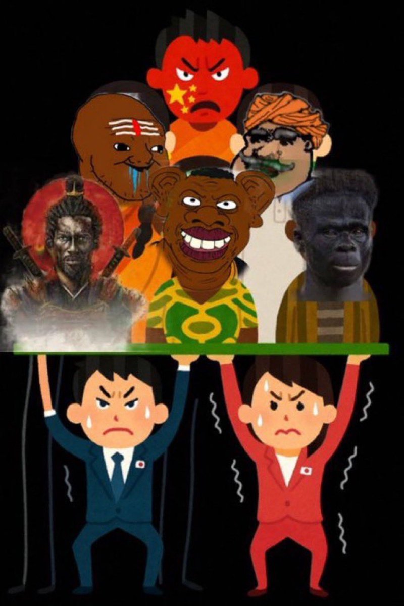 SamuraiShibaJP's tweet photo. こんな社会、絶対に嫌だって思う人✋

何で日本人が必死こいて納めた税金で、彼らを養わなきゃいけないの？ https://t.co/0enPh0LwmK
