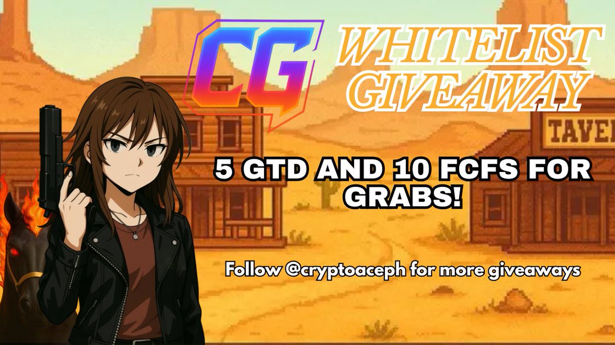 Miss Ace (@cryptoaceph) on Twitter photo WHITELIST GIVEAWAY <a href="/crypto_gunz/">CryptoGunz</a> 🔫🔥
🤠 5 GTD up for grabs!
🤠10 FCFS up for grabs!
✅ How to Join:
1⃣Follow <a href="/cryptoaceph/">Miss Ace</a> <a href="/crypto_gunz/">CryptoGunz</a>
2⃣Like ❤️ + Retweet 🔁 this post
3⃣Tag 3 friends 👥
4⃣ Comment Wallet Address (No RNS)
Join Discord:
discord.gg/6QHeUazvvB
Inviting WHITELIST GIVEAWAY <a href="/crypto_gunz/">CryptoGunz</a> 🔫🔥
🤠 5 GTD up for grabs!
🤠10 FCFS up for grabs!
✅ How to Join:
1⃣Follow <a href="/cryptoaceph/">Miss Ace</a> <a href="/crypto_gunz/">CryptoGunz</a>
2⃣Like ❤️ + Retweet 🔁 this post
3⃣Tag 3 friends 👥
4⃣ Comment Wallet Address (No RNS)
Join Discord:
discord.gg/6QHeUazvvB
Inviting