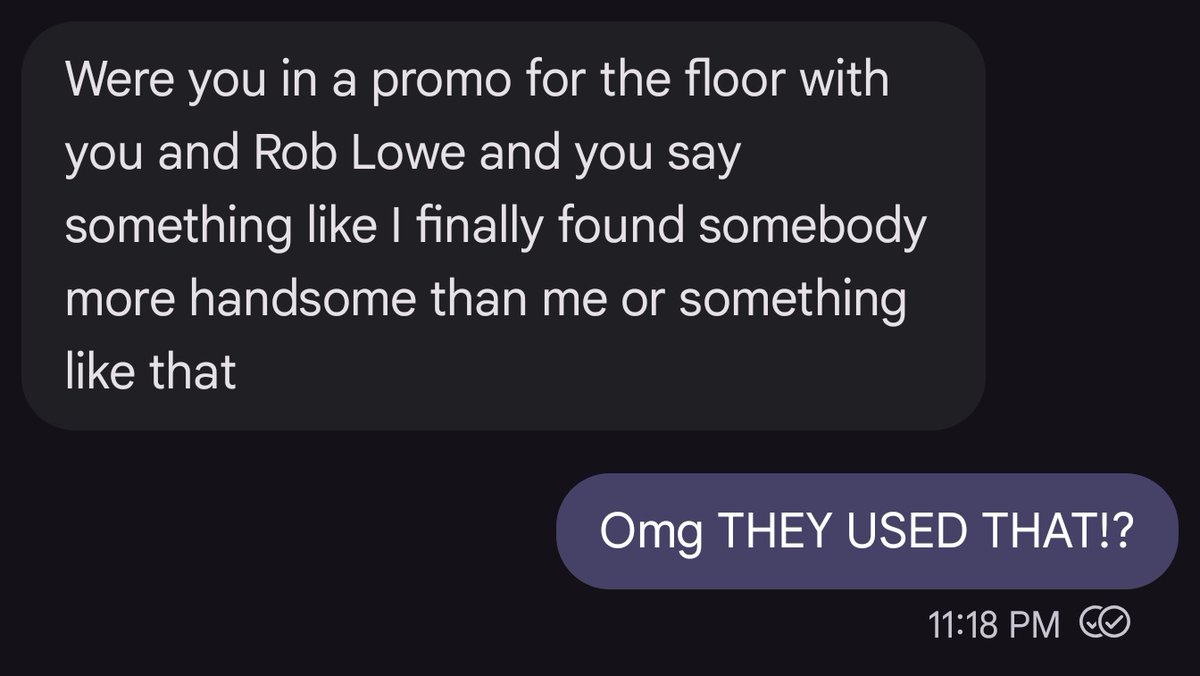 Hey <a href="/RobLowe/">Rob Lowe</a> sorry we didn't get to link up while you were in Cincinnati, but I hope you had a great time - thanks for having me on The Floor!