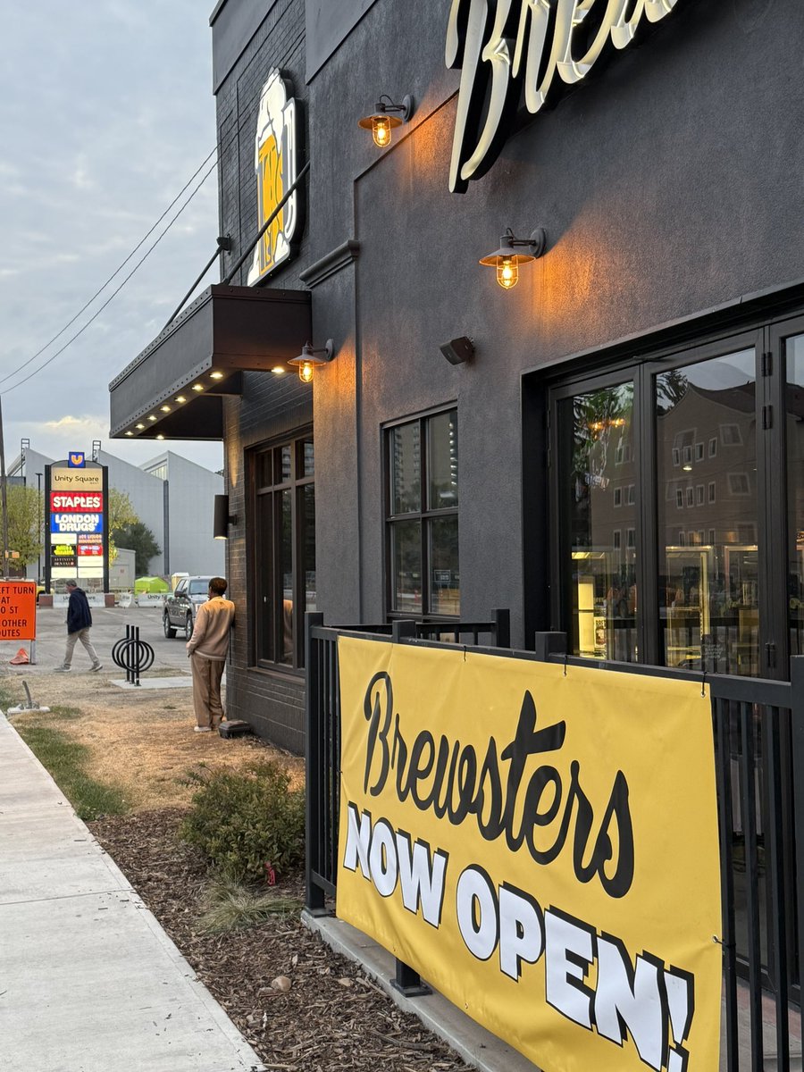 Introducing the new Brewsters Unity Square! We have moved across the parking lot. Now located at 11736 104 Ave Edmonton. Come check it out!