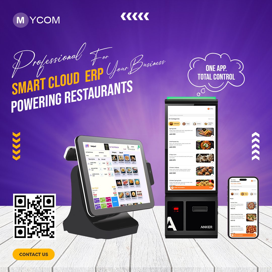 MycomTech's tweet image. From Menu to Management – Everything in One App. Contact us to know more. #restapp #restaurantapp #mycomtechapp #dubai #dubailife