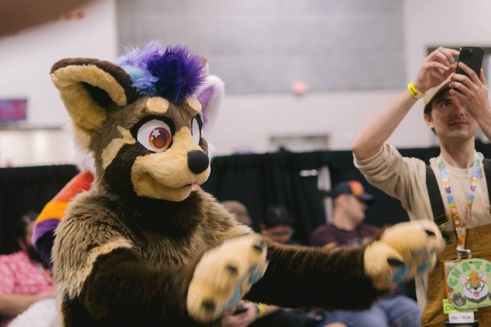 HOLD UP I CAN EXPLAIN WHY I'M LATE -

I'm panda

#FursuitFriday