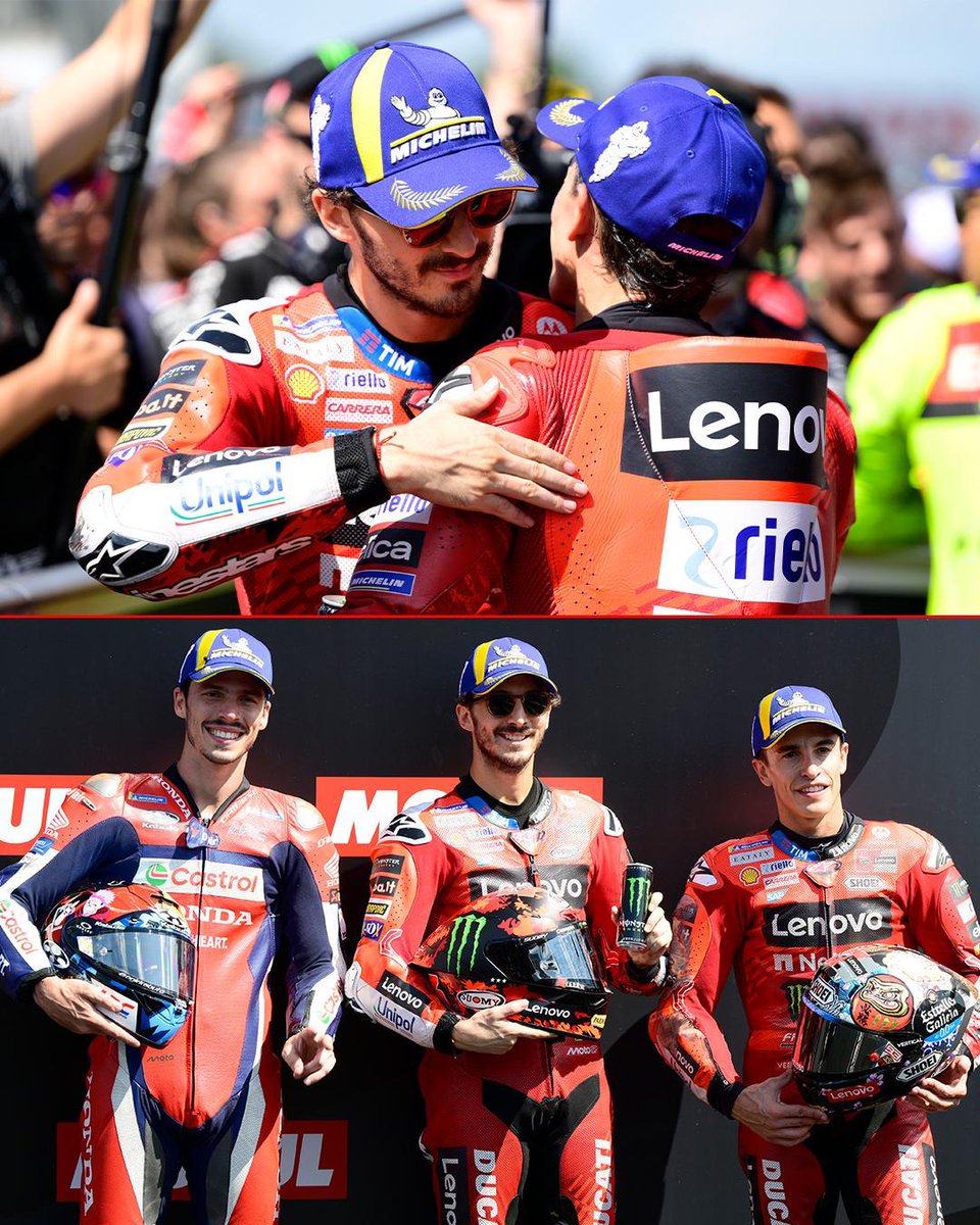 Three MotoGP World Champions on the front row in Japan 🇯🇵

#MotoGP #JapaneseGP