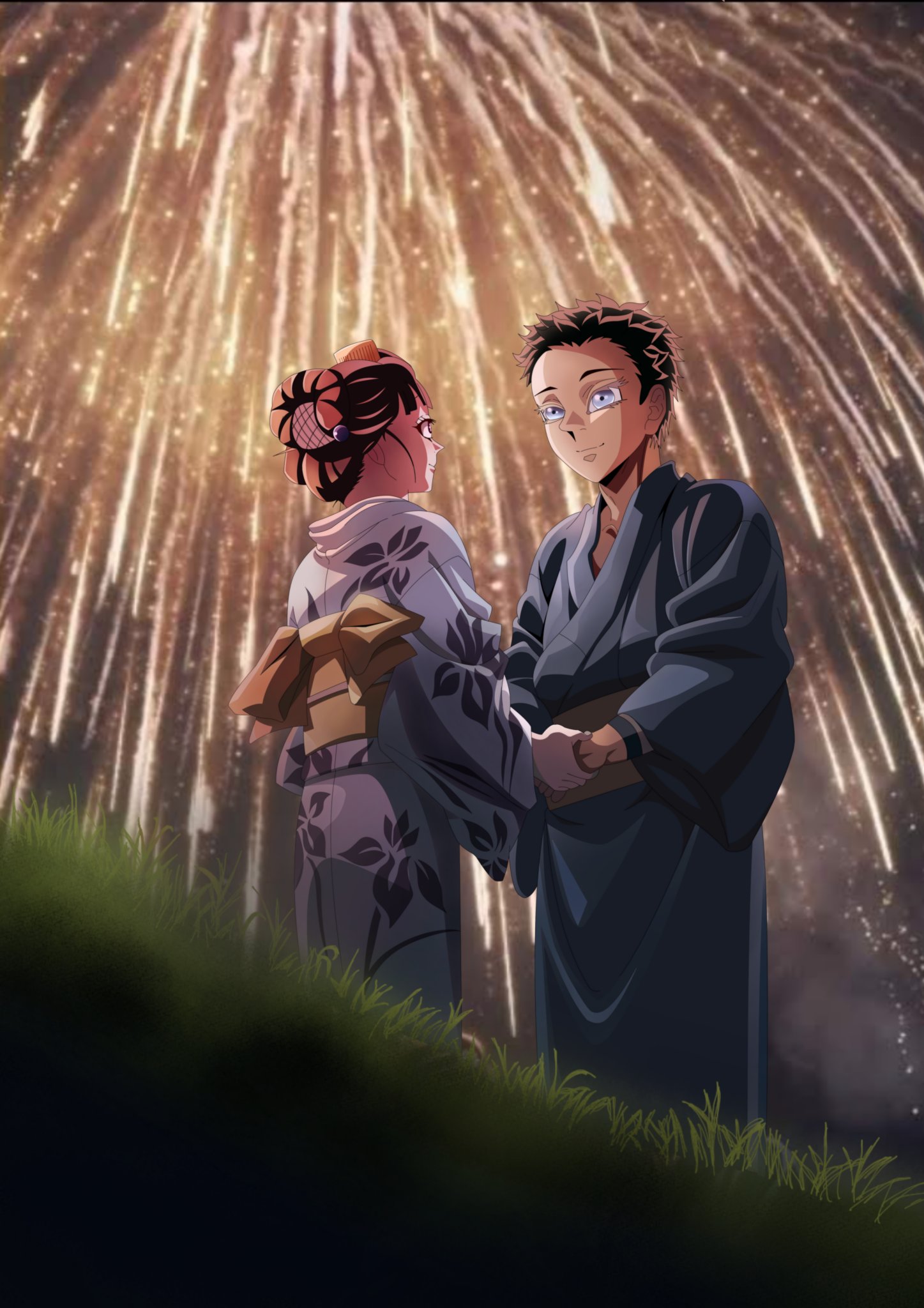 鬼滅の刃]猗窩座の過去 伯治と恋雪の約束 #