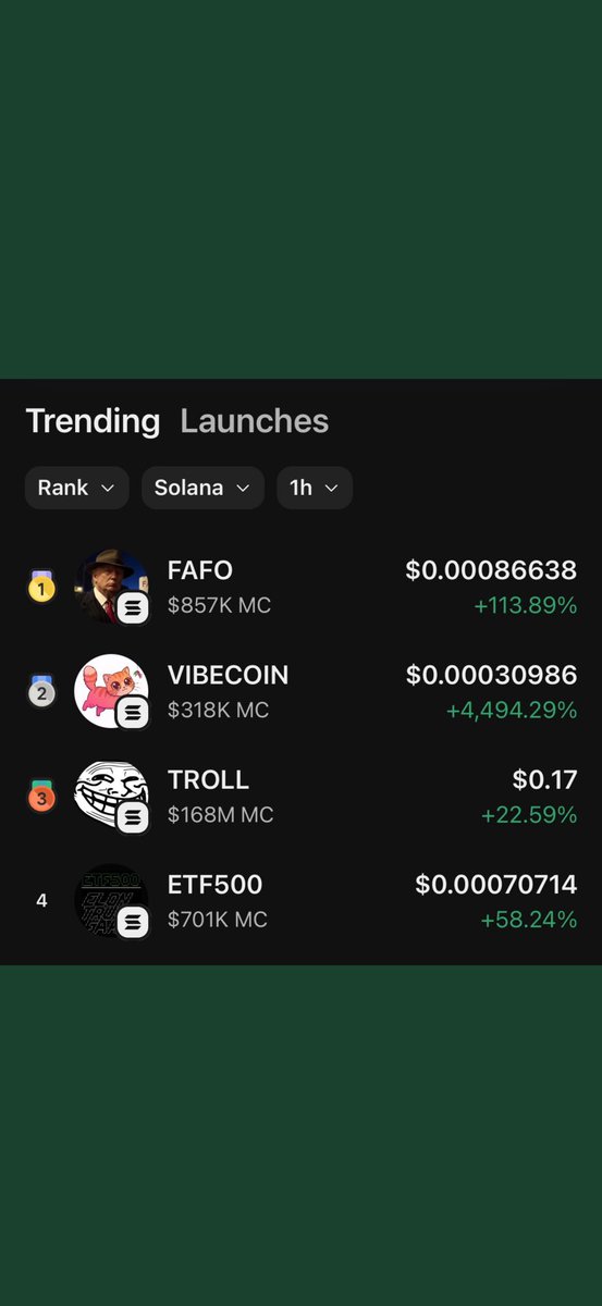 ETF500_SOL's tweet photo. #ETF500 #4 on phantom we want #1 let’s go @phantom pump it up

CWX6t6pGJ1zsnuywnyd2ZMZJ7inB2sWuPdsteoT6pump https://t.co/AzaHksMwP3