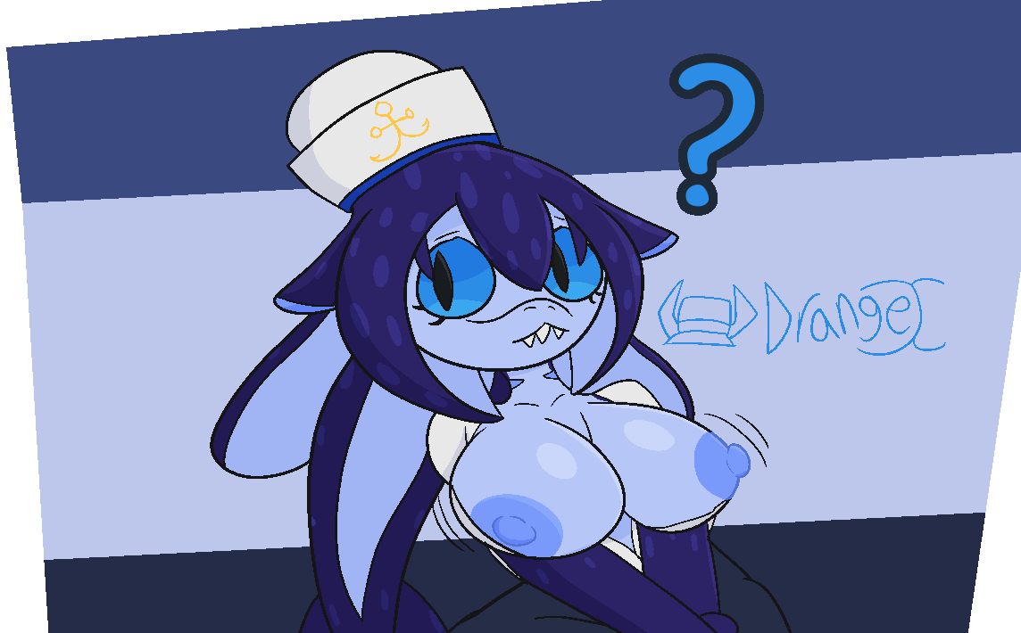 Amara seems a bit unaware that her shirt opened up a bit &gt;w&gt;💦