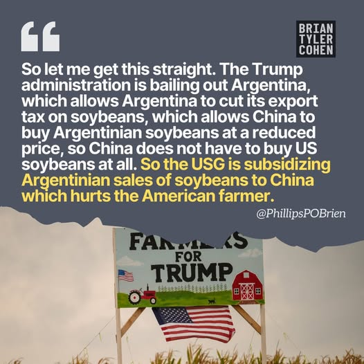 "eff those farmers" -Trump