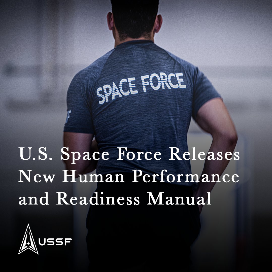 Bgdonkbrooks's tweet image. Find out how it establishes clear, mission-focused standards to optimize #SpaceForce Guardian fitness and readiness. dvidshub.net/r/zbv82m