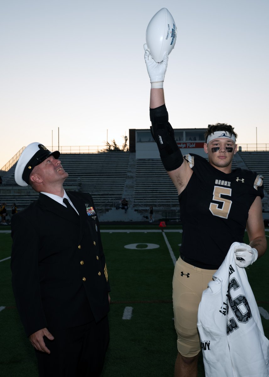 NTAGPNW's tweet photo. ⚓🏈 Billings West’s Matt Ludwig was named a Navy All-American at Daylis Stadium!
The All-American Bowl honors athletes for excellence, leadership &amp; character, the same values that define America’s Navy.
👉 https://t.co/xrjUeDp7rO | 1-800-USA-NAVY
#NavyAllAmerican #RoadToTheDome https://t.co/N9MklMMI19