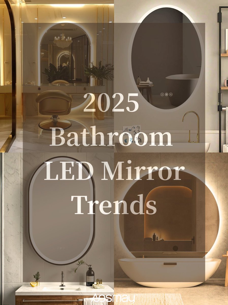 cynthia_te82764's tweet photo. ✨ Top LED Bathroom Mirror Trends for 2025 ✨
🔹 Smart Full-Length Mirrors
🔹 Frameless LED Mirrors
🔹 Acrylic Dimmable Mirrors
🔹 Black Border Oval Defogger Mirrors
Elevate your space with these trending styles： https://t.co/j8uiqDthXJ
#BathroomDesign #LEDMirrors #2025Trends https://t.co/LZcIoSIV7S