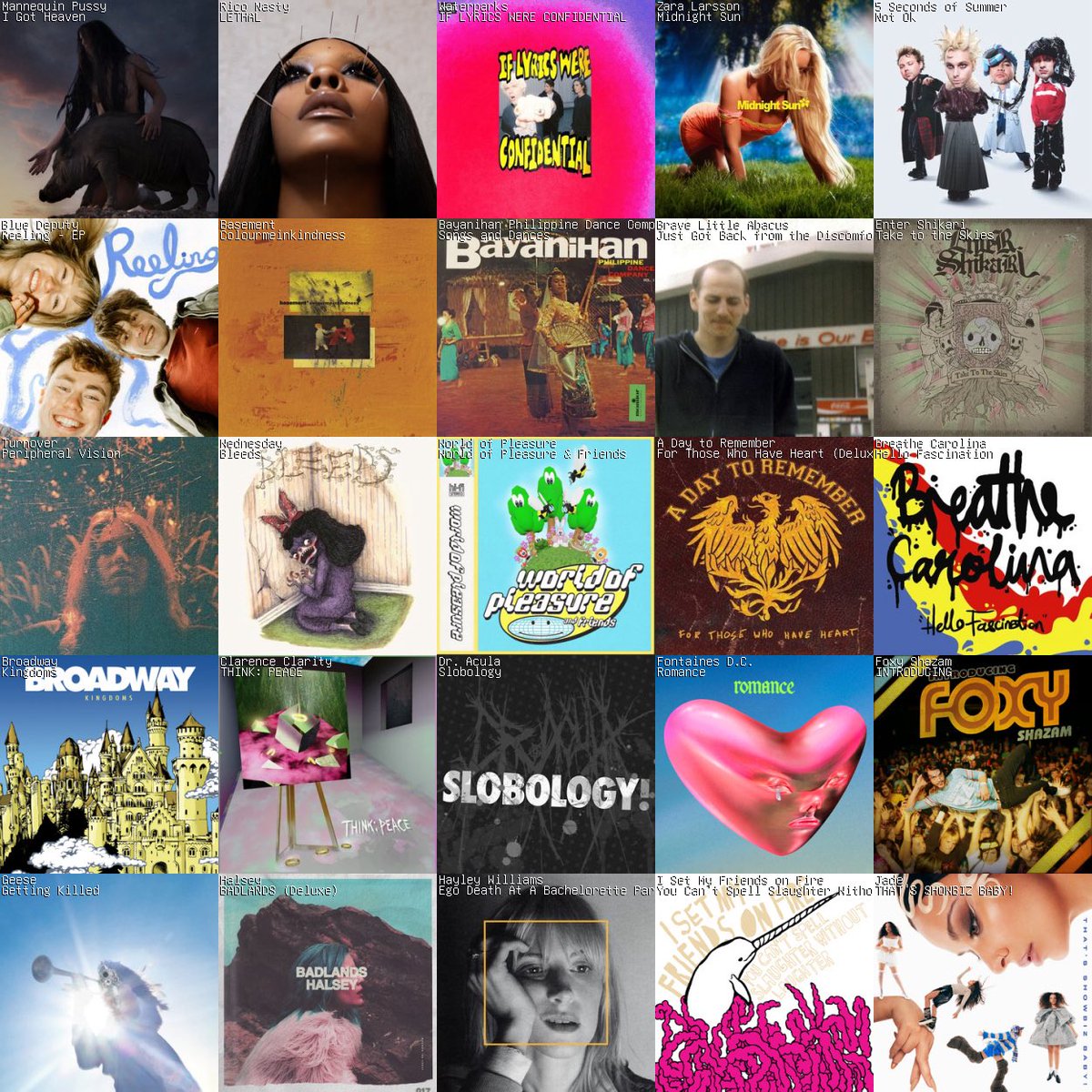 friday 5x5 yes it’s late i don’t care