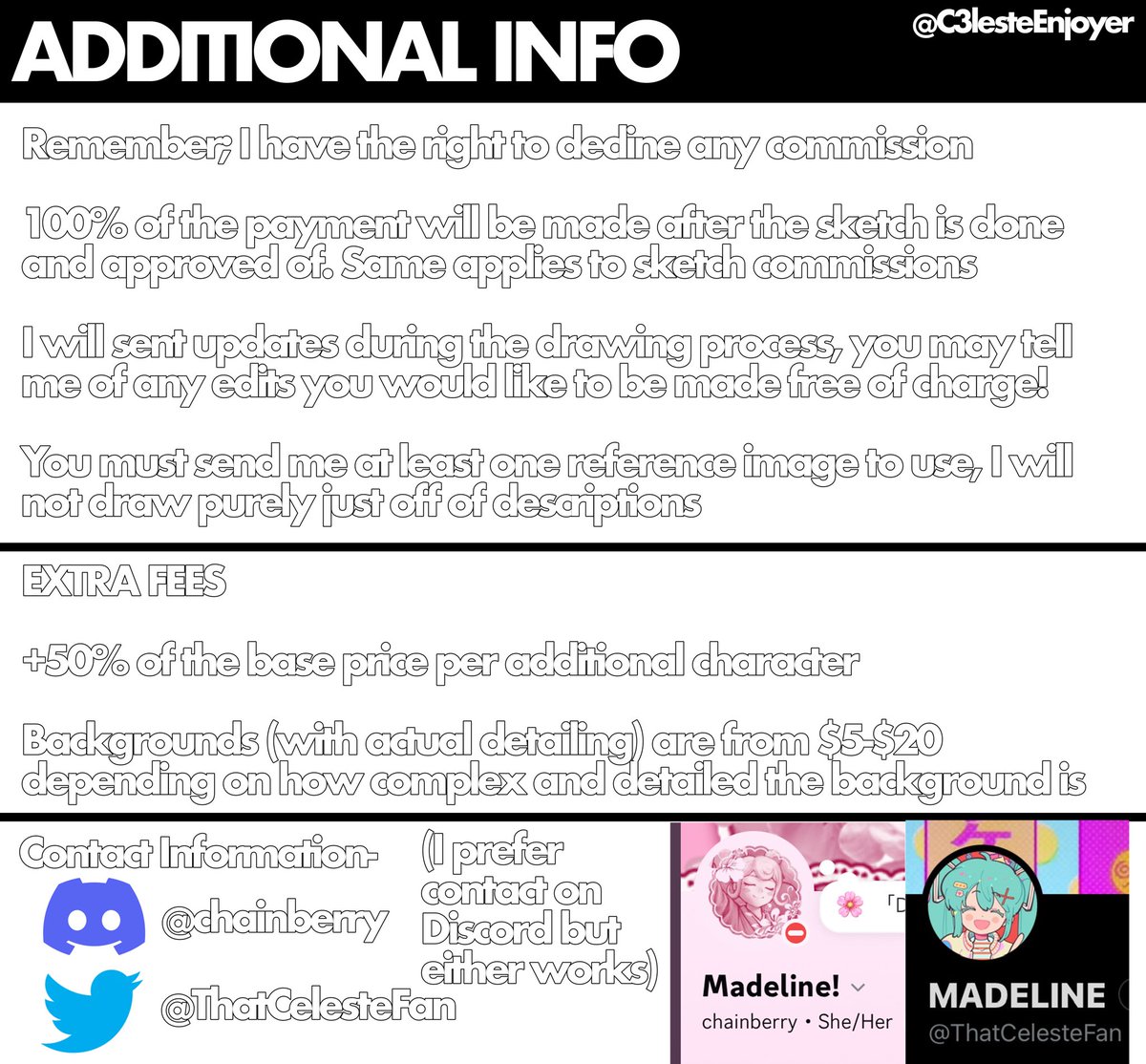 C0mmissions are open once again!!