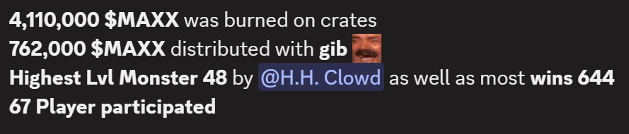 0xbr33d's tweet photo. Game theory confirmed! Beta was a hit, and it was a ton of fun. I can't wait to officially launch, just gib me a sec 🤣

Some cool interesting metrics from the closed beta: https://t.co/OkTmpGI2lX