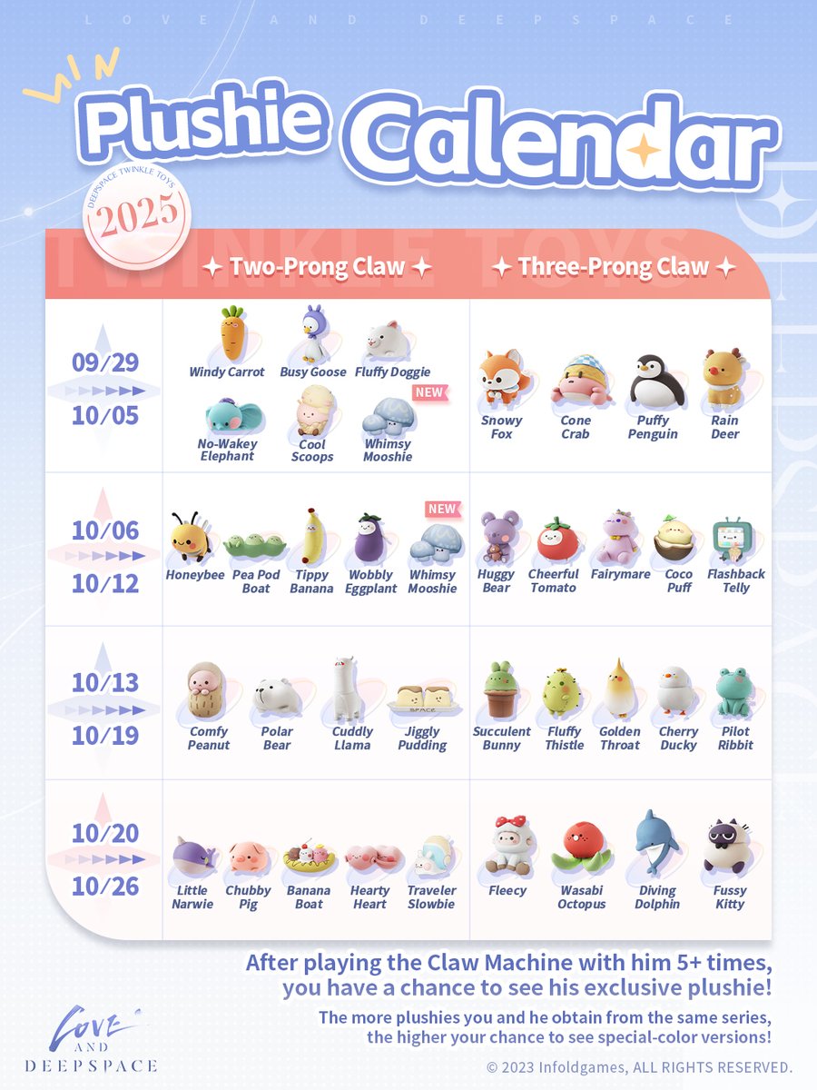 Bring the Twinkle plushies home and place them by your bedside.
When you drift into dreams, they'll quietly begin their own little play.

"I'm a jellyfish from the deep sea, floating free..."
Night falls, and Whimsy Mooshie's bedtime dreams begin.

🍄[Whimsy Mooshie] Rate Up ↑