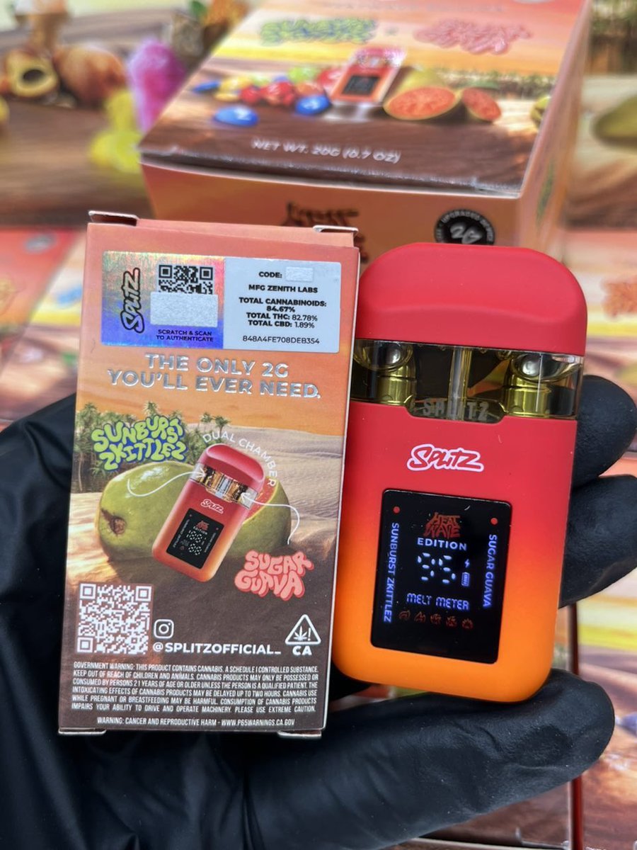 quantiowor523's tweet image. 🔥 Feel the HEAT. Catch the WAVE. 🌵
⬆️ SPLITZ 2g Dual Chamber | Heat Wave Edition
Double the flavor, double the fire. 💨

🚀 Limited drop—get yours today: boxboyz420.com

#SPLITZ #420Life #2gDisposable #DualChamber #BoxBoyz