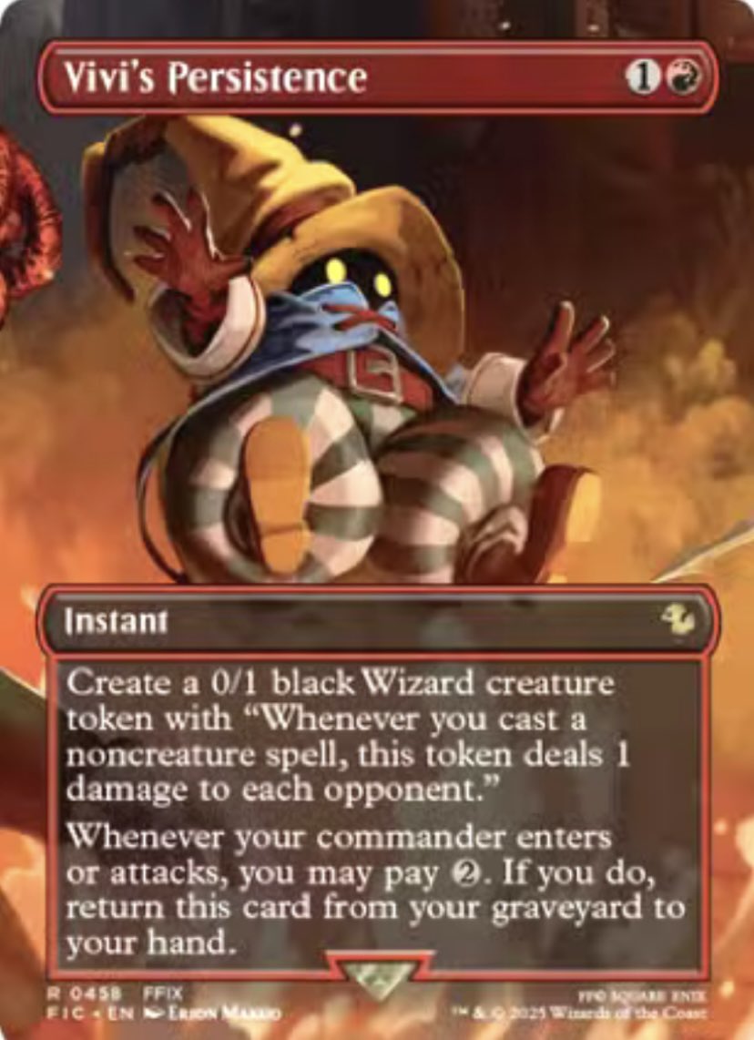 MTG x FINAL FANTASY・シーンボックス】 《ビビの根気》