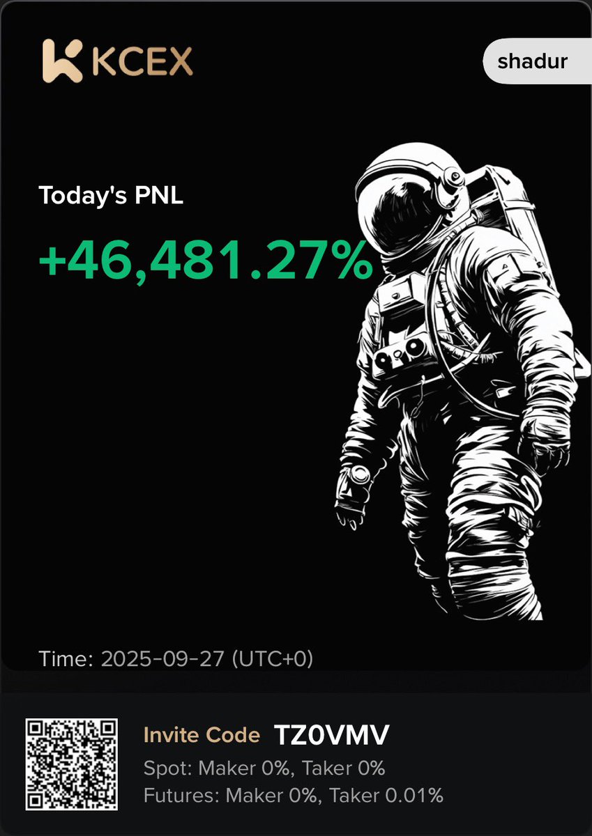 🥳100$ GIVEAWAY 🥳
Like comment and @ somone 
in the comments to enter!
Thanks <a href="/KCEX_Official/">KCEX</a> Lowest trading fees on any platform.  Sign up today!

kcex.com/register?invit…

discord.gg/starsociety