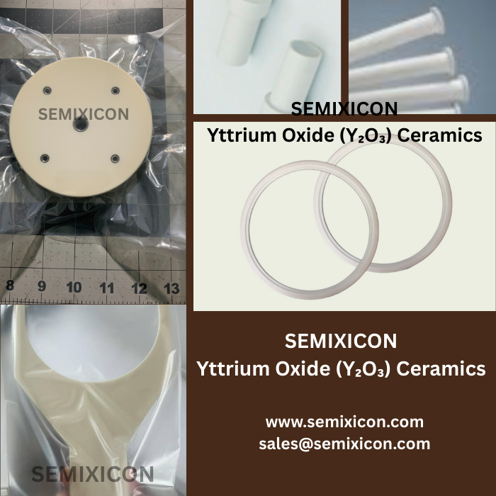 AdrianZhang568's tweet photo. SEMIXICON Yttrium Oxide (Y₂O₃) Ceramics
SEMIXICON supplies Yttrium oxide ceramics. Ceramic parts (rings, chamber liners, nozzles) or plasma-sprayed coatings
https://t.co/orms06w3dN
#yttriumoxideceramic #Y2O3 #etchingitem #etchingcomponent #etchingprocess https://t.co/N1PfiBz1T3