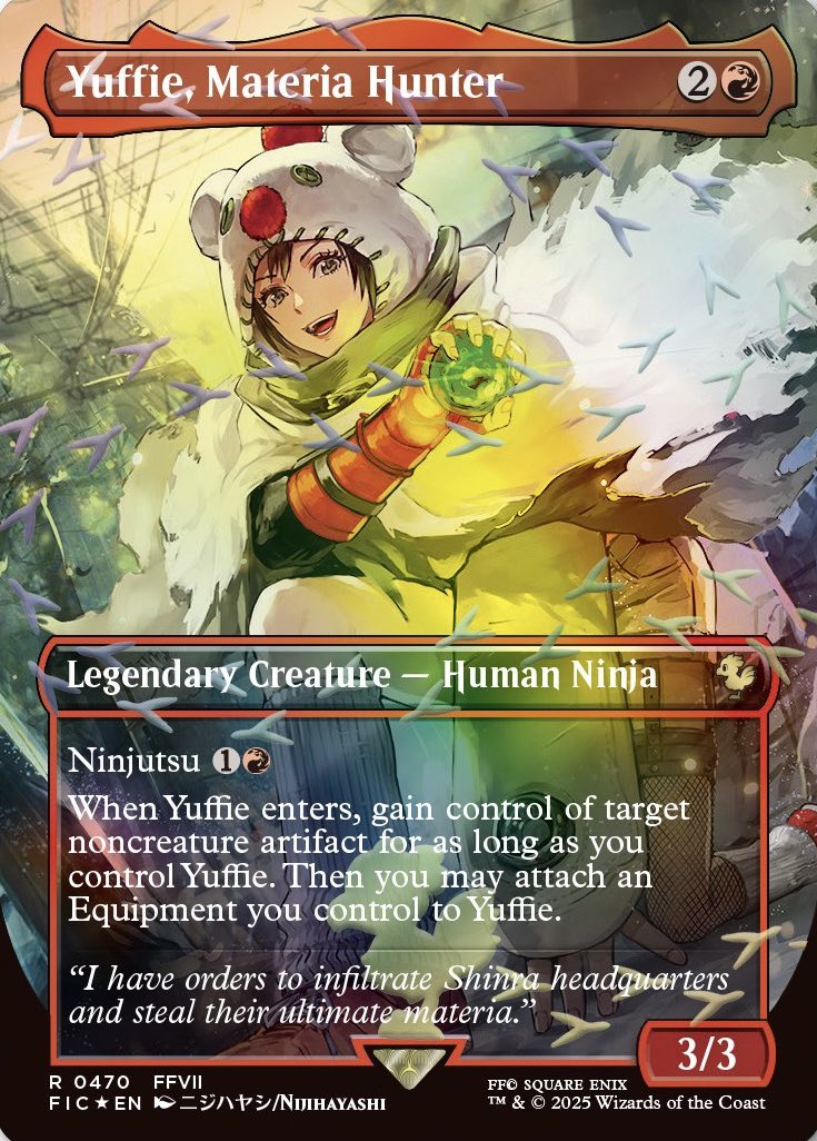 パ*ン様 MTG マテリアハンター、ユフィ エボンの信奉者、エリンダ　日本語　拡 パ*ン様 MTG マテリアハンター、ユフィ エボンの信奉者