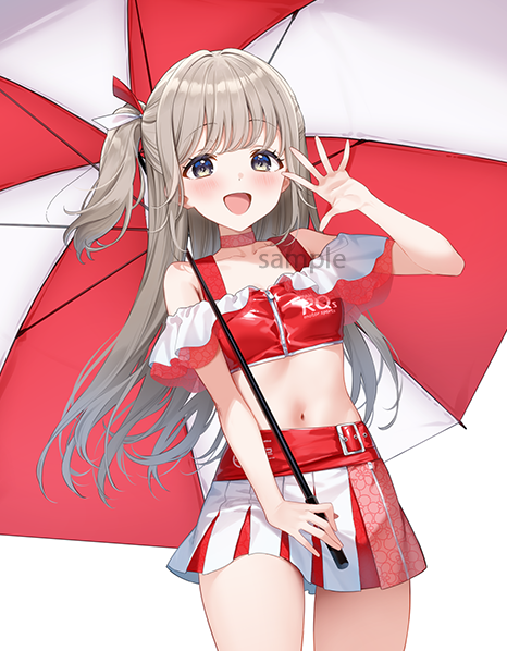「この度、フルーツポット様のレーシングコラボにてイラストを制作させていただきました」|きのと💋⛽️のイラスト