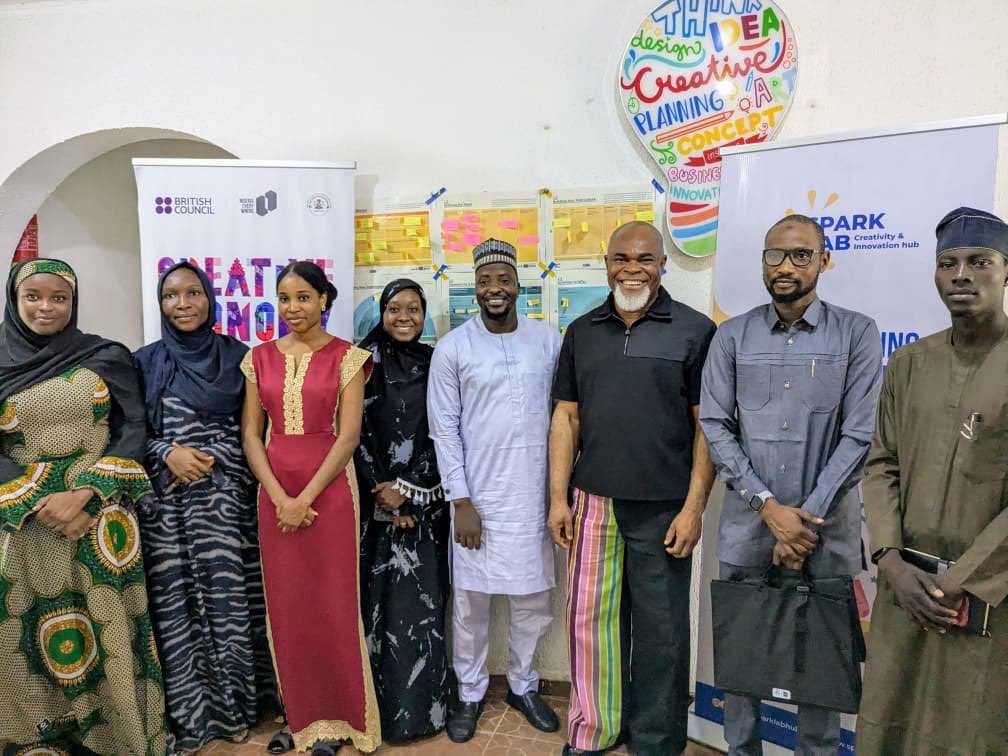 Tech_Guy00's tweet image. We were honored to host the Director of Programmes at British Council   Nigeria for a strategic discussion with the Sparklab Hub team on the impact of the Kano Cultural Creatives On-Site Showcase.

This engagement reinforces our commitment to empowering cultural creativity in