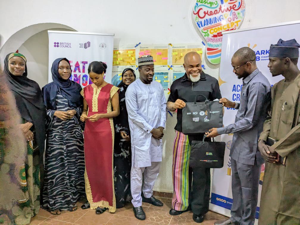 Tech_Guy00's tweet image. We were honored to host the Director of Programmes at British Council   Nigeria for a strategic discussion with the Sparklab Hub team on the impact of the Kano Cultural Creatives On-Site Showcase.

This engagement reinforces our commitment to empowering cultural creativity in