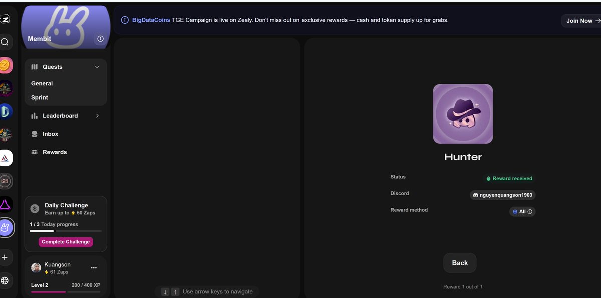 Kuangson1903's tweet image. Im new stronger Hunter now
@membit_ai
over ChatGPT  I recommend using Membit for asking questions.** ✅ #membitGPT #membitAI #Bandprotocol
