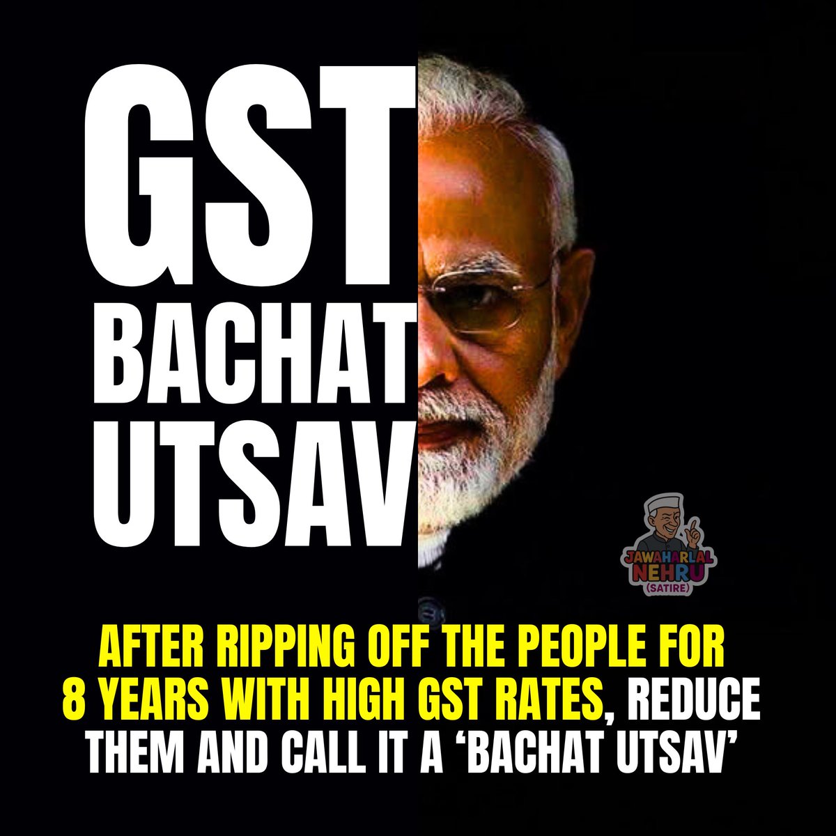 Reality of ‘GST Bachat Utsav’ 😭