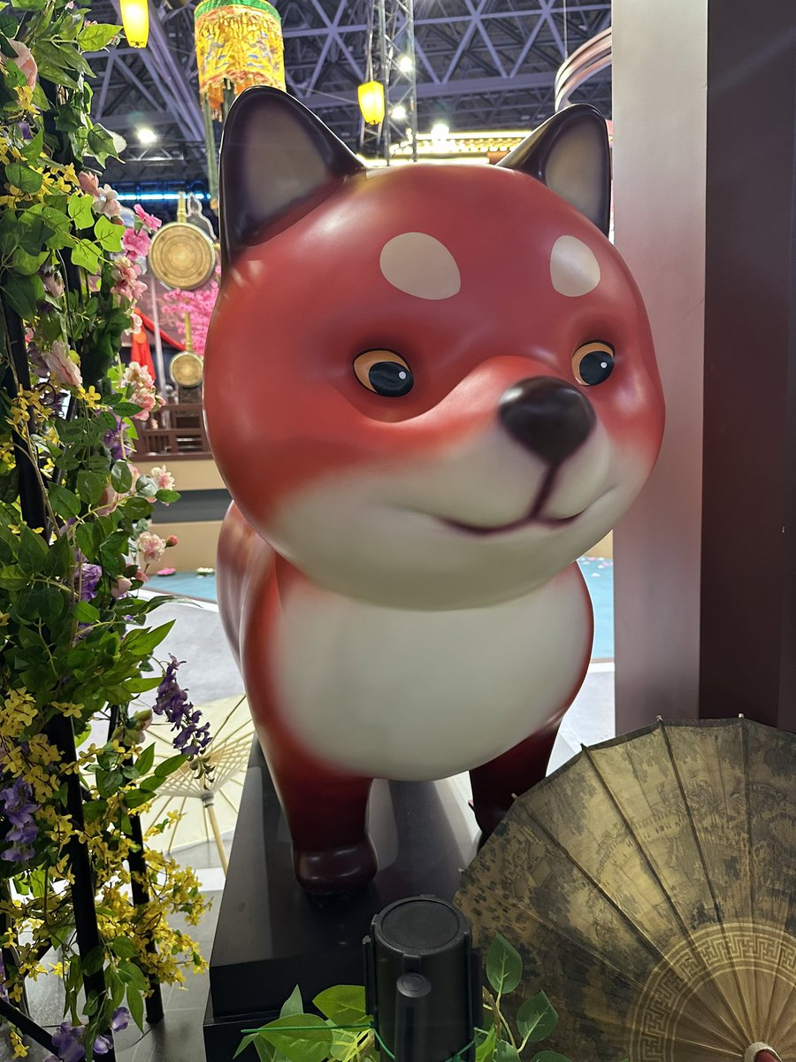 roxanne_kho's tweet photo. Love the cosplay of the dog 🤣 #逆水寒TGS #TGS2025 https://t.co/YtSfimkOGG
