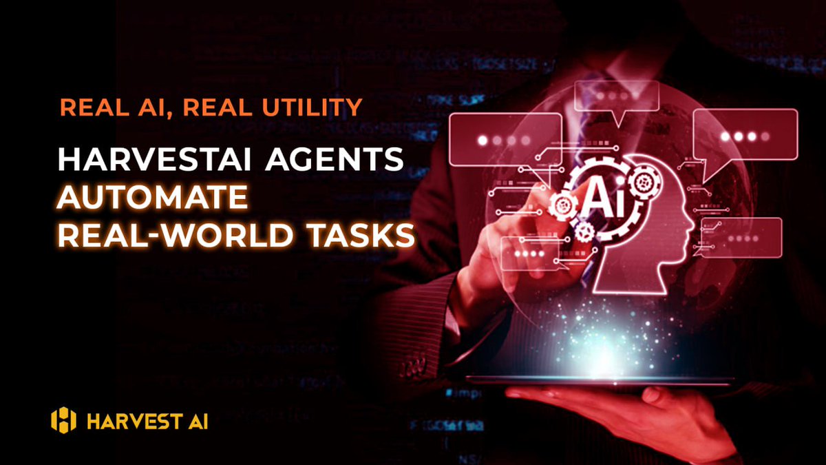 ✅ Correct Answer: D — All of the above!
AI agents on HarvestAI aren’t just for show — they’re built to solve
real-world problems:

🔹 Automating KYC workflows
🔹 Managing personal finance bots
🔹 Handling multilingual customer support

And the best part? They run fully on-chain,