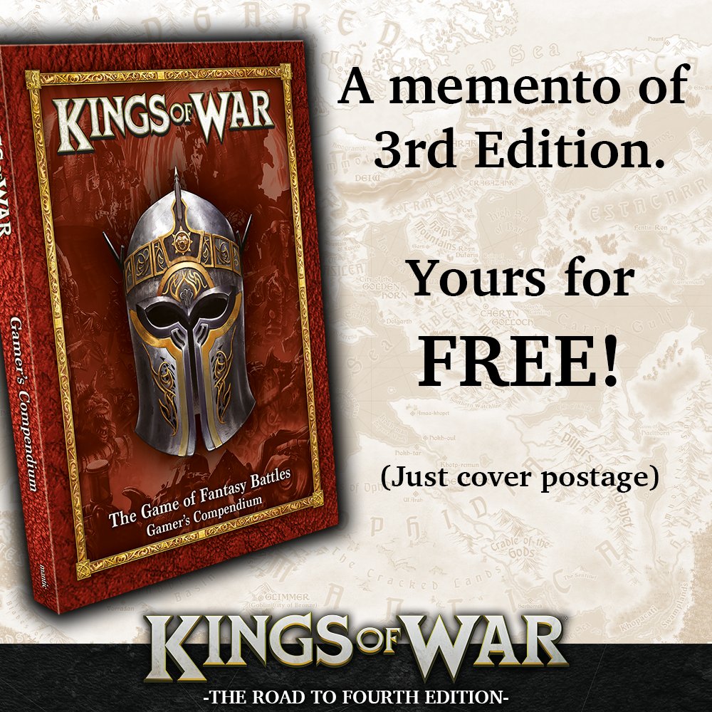 manticgames's tweet photo. Before 4th Edition marches onto the battlefield, here's one last chance to own a piece of 3rd Edition history: https://t.co/Fq3fGsJiB0

Perfect as a collector's keepsake, a gift, or to complete your wargaming library. But hurry: once they're gone, they're gone!

#miniaturegaming https://t.co/t5vP4Ntmls