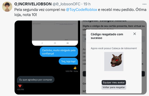 ToyCodeRoblox's tweet photo. Prova 46
https://t.co/qYkf798fHg https://t.co/mY6JEFNuE1