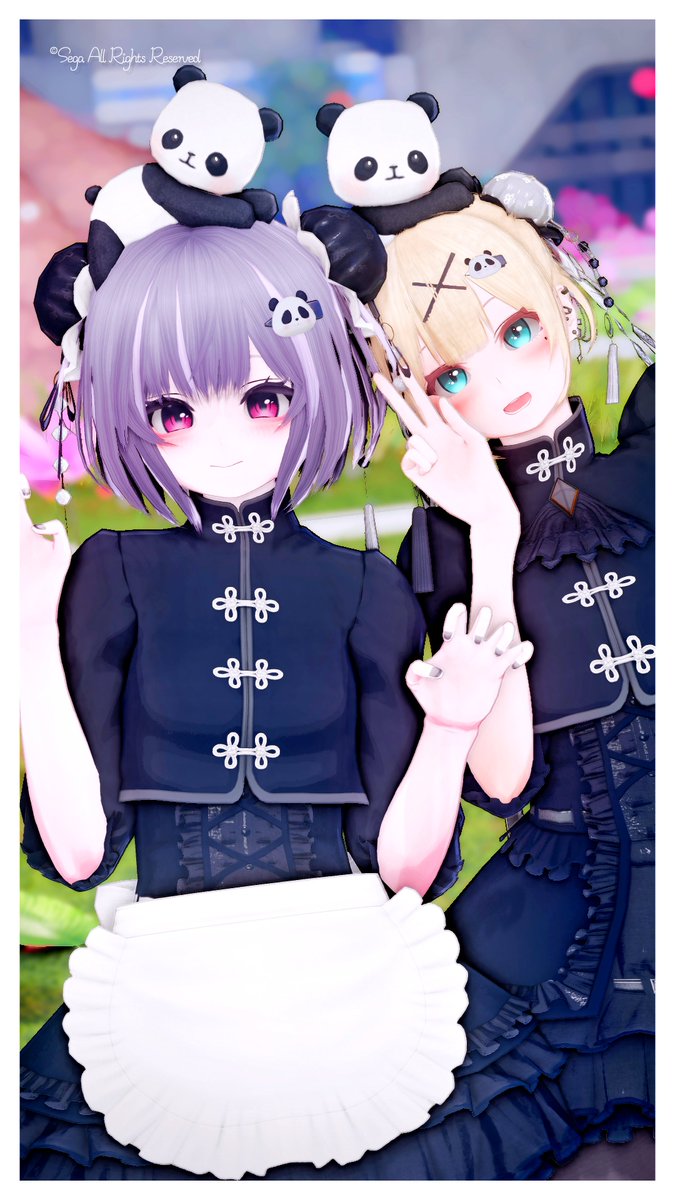 のきちゃさんのフリ素撮らせてもらいました(￣￢￣*)
すごくコーデアレンジかわいいパンダ乗せてるのかわいい