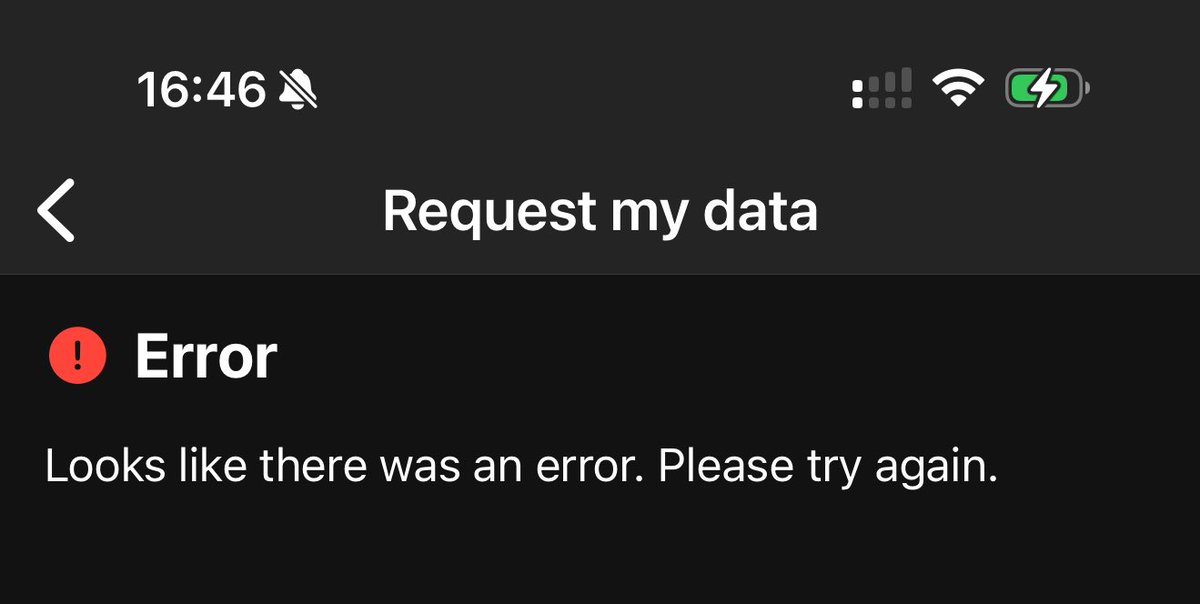 Hey <a href="/IMDb/">IMDb</a> I tried repeatedly to request my data without success. YES I am logged in, NO I am not on airplane mode, YES I have explored your “support community”, YES I have tried to contact you via your “contact us” page, NO the issue of “request my data” is not listed…