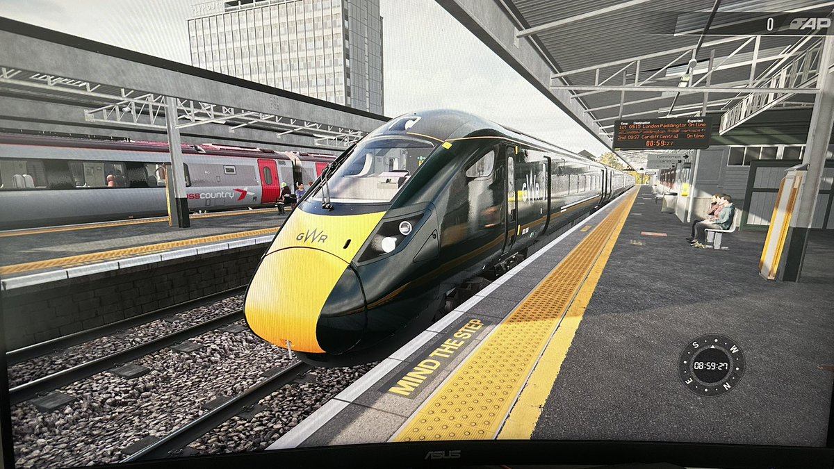 Took 802006 out of Laira depot to Plymouth and will take it to Exeter shortly. Shame it doesn’t run all the way to London! That’s one thing I miss with TSC and it’s probably the only thing. Length of routes.