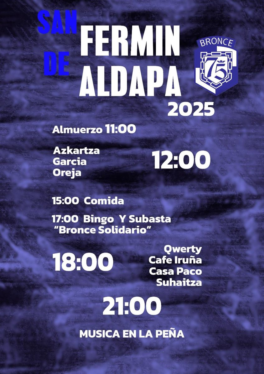 Peña Los de Bronce tweet media