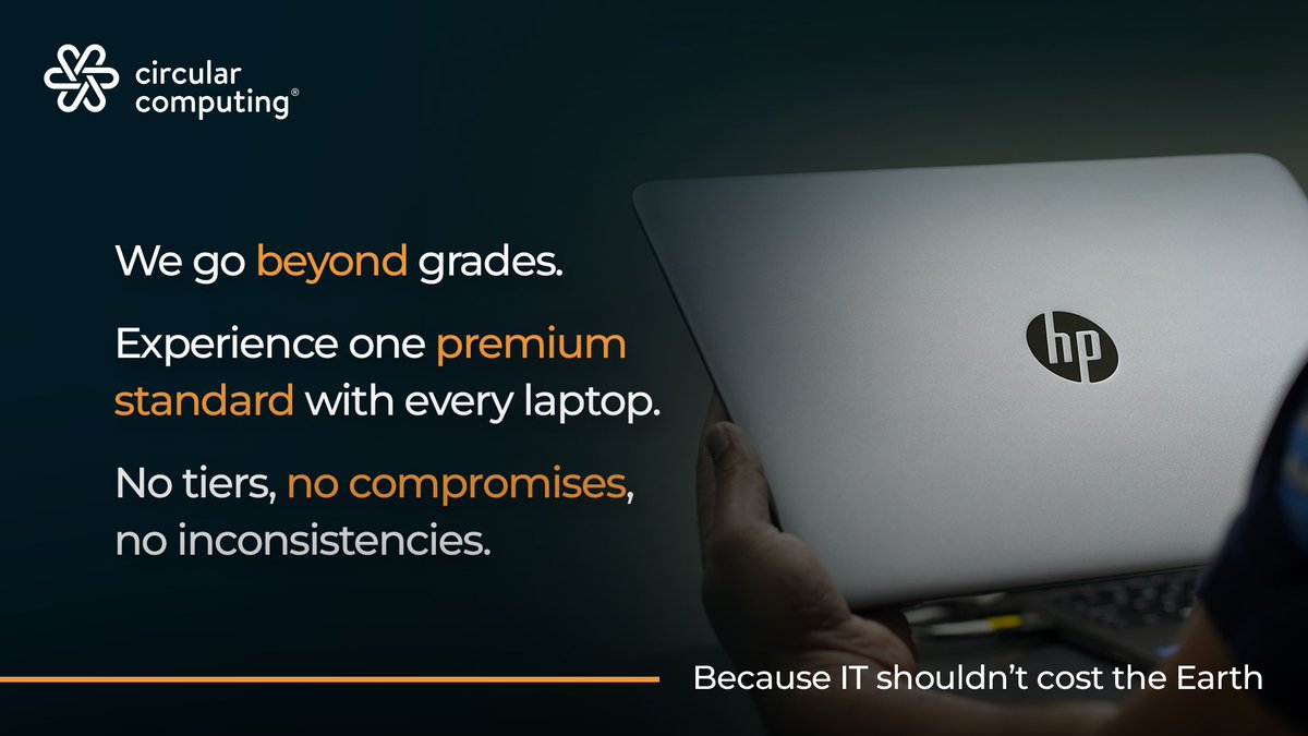 For years, second-user laptops meant A/B/C grades. At #CircularComputing, we’ve changed that.
With our #CircularRemanufacturingProcess, we’ve eliminated grades altogether. Whether it’s 5 or 5,000 laptops, you’ll always get one consistent, premium standard.
circularcomputing.com/remanufacturin…