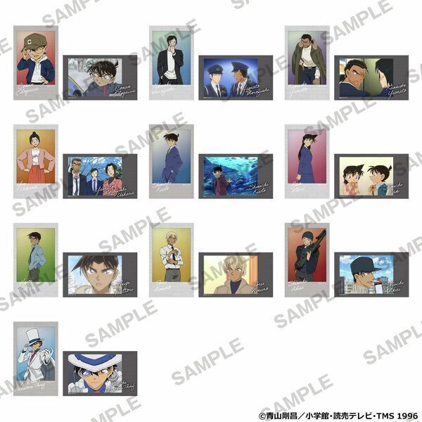 名探偵コナン AGF2019 ブロマイド 名探偵コナン』AGF2019 ブロマイド2枚セット : サンデー