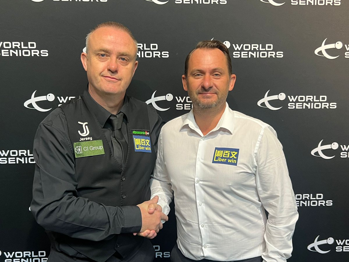 LIVE NOW. Join us over on our Facebook now to watch Aaron Canavan up against Stephen Groves. facebook.com/WorldSeniorsSn…
You can also follow the scores here: snookerscores.net/tournament-man…