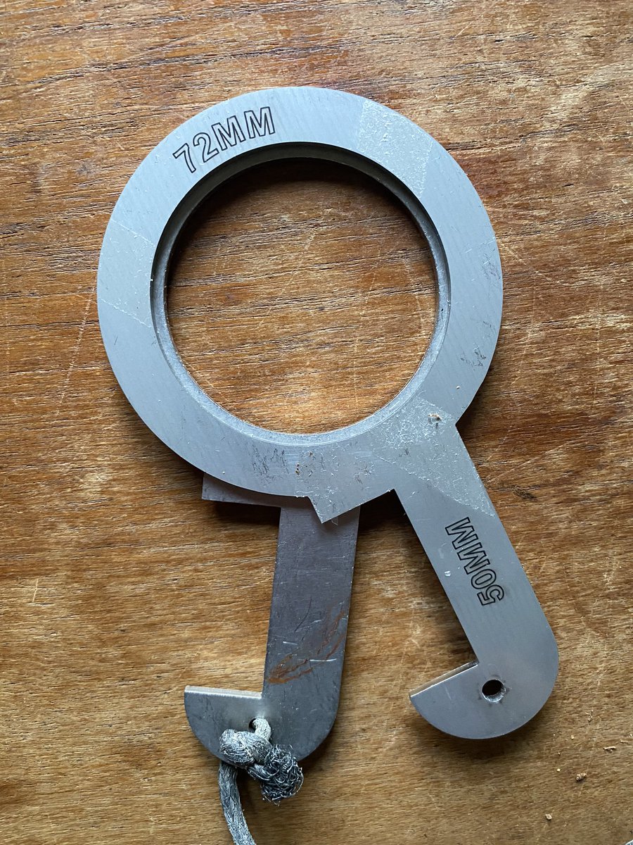 Absolutely delighted to receive the new 72mm #nativeoyster gauge, taken me 15 years to achieve this milestone for our #oyster fishery, last increase was 1924! A huge thanks to <a href="/Coop_Foundation/">Co-op Foundation</a> 🙏

falfisherycooperativecic.org/blogs/news/new…