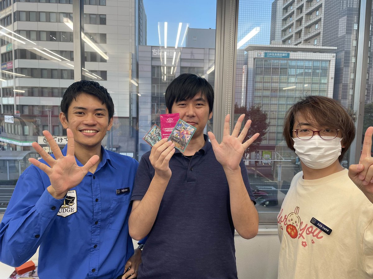 本日開催のフルコンプ千葉店様での #エボルヴCS 

優勝🏅✨ぢーお 選手(アグロロイヤル)
でした！

次回は明日、9/28(日)ホビーステーション津田沼店での開催です！